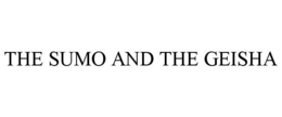 THE SUMO AND THE GEISHA trademark