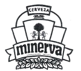 MINERVA CERVEZA CERVEZA trademark