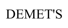 DEMET'S trademark