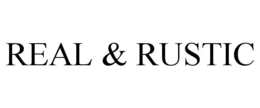 REAL & RUSTIC trademark