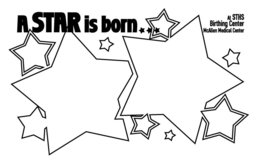 A STAR IS BORN AT STHS BIRTHING CENTER MCALLEN MEDICAL CENTER trademark