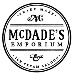 MCDADE'S EMPORIUM & ICE CREAM SALOON TRADEMARK M trademark