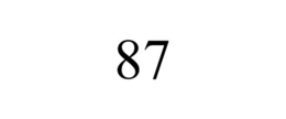 87 trademark