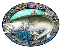 INSHORE ANGLER LIGHT TACKLE FISHING trademark