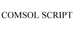 COMSOL SCRIPT trademark