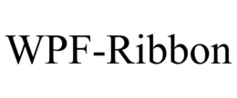 WPF-RIBBON trademark