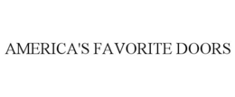 AMERICA'S FAVORITE DOORS trademark