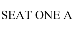 SEAT ONE A trademark