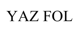 YAZ FOL trademark
