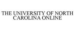 THE UNIVERSITY OF NORTH CAROLINA ONLINE trademark
