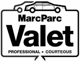 MARCPARC VALET PROFESSIONAL.COURTEOUS trademark