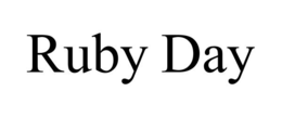 RUBY DAY trademark