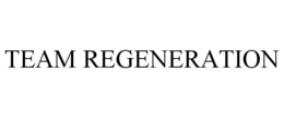 TEAM REGENERATION trademark