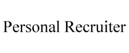 PERSONAL RECRUITER trademark