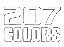 207 COLORS trademark