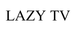 LAZY TV trademark
