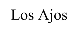 LOS AJOS trademark