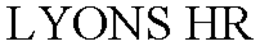 LYONS HR trademark