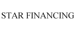 STAR FINANCING trademark