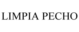 LIMPIA PECHO trademark