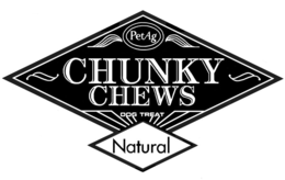 CHUNKY CHEWS NATURAL PET AG DOG TREAT trademark