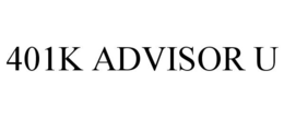 401K ADVISOR U trademark