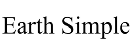 EARTH SIMPLE trademark