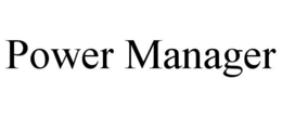 POWER MANAGER trademark