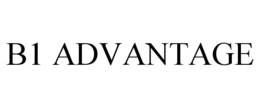 B1 ADVANTAGE trademark
