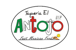 TAQUERIA EL ANTOJO V.I.P. FAST MEXICAN FOOD trademark