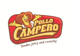 POLLO CAMPERO TENDER, JUICY AND CRUNCHY trademark