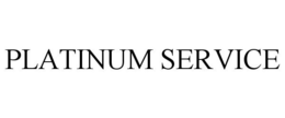 PLATINUM SERVICE trademark