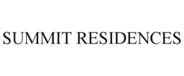 SUMMIT RESIDENCES trademark