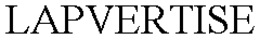 LAPVERTISE trademark