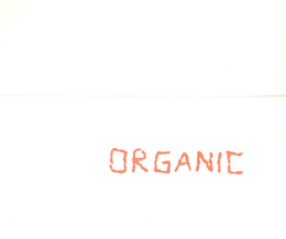 ORGANIC trademark