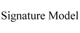 SIGNATURE MODEL trademark