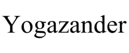 YOGAZANDER trademark