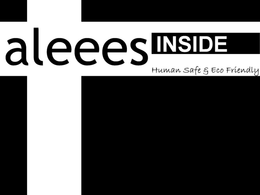 ALEEES INSIDE HUMAN SAFE & ECO FRIENDLY trademark