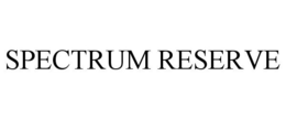 SPECTRUM RESERVE trademark