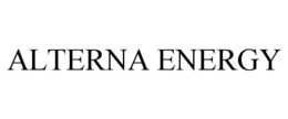 ALTERNA ENERGY trademark