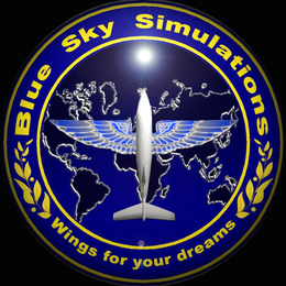 BLUE SKY SIMULATIONS WINGS FOR YOUR DREAMS trademark