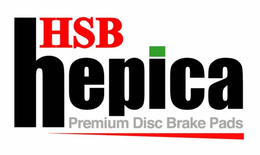 HSB HEPICA PREMIUM DISC BRAKE PADS trademark