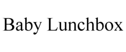BABY LUNCHBOX trademark