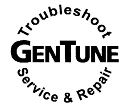 GENTUNE TROUBLESHOOT SERVICE & REPAIR trademark