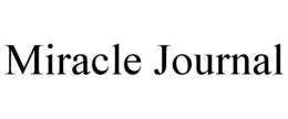 MIRACLE JOURNAL trademark