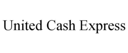 UNITED CASH EXPRESS trademark