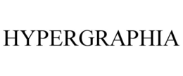 HYPERGRAPHIA trademark