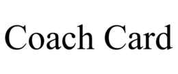 COACH CARD trademark