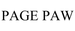 PAGE PAW trademark