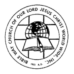 BIBLE WAY CHURCH OF OUR LORD JESUS CHRIST WORLD WIDE INC AD 1957 trademark